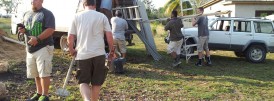 Arriving at the Worksite