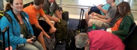 At the Airport. Ready to Board!