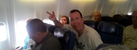 On the Airplane.